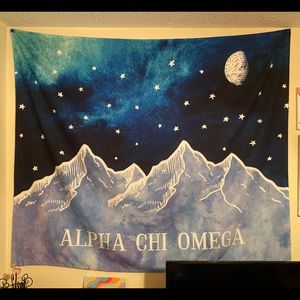 Alpha Chi Omega Tapestry (AXO AXΩ)